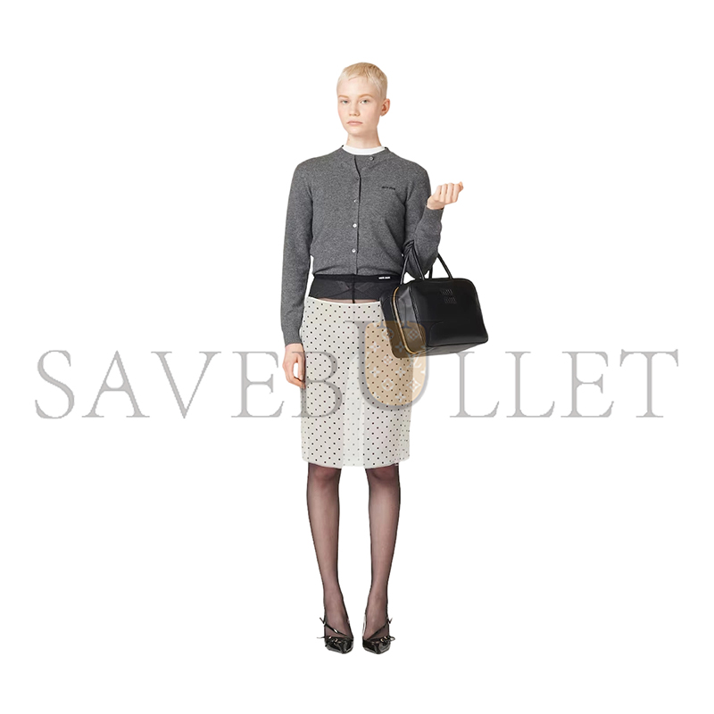 MIU MIU CASHMERE KNITTED CARDIGAN MMF787